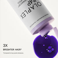 Thumbnail for Olaplex No. 4P Blonde Enhancer Purple Toning Shampoo, Repairs, Hydrates, & Brightens All Blonde, Lightened, & Grey Hair, 8.5 fl oz