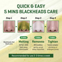 Thumbnail for SOME BY MI Bye Bye Blackhead 30 Days Miracle Green Tea Tox Bubble Cleanser – 4.23oz, 120g – Korean Face Wash & Bubble Face Mask – Daily Blackhead-Removing Pore Minimizer for Face – Korean Skin Care
