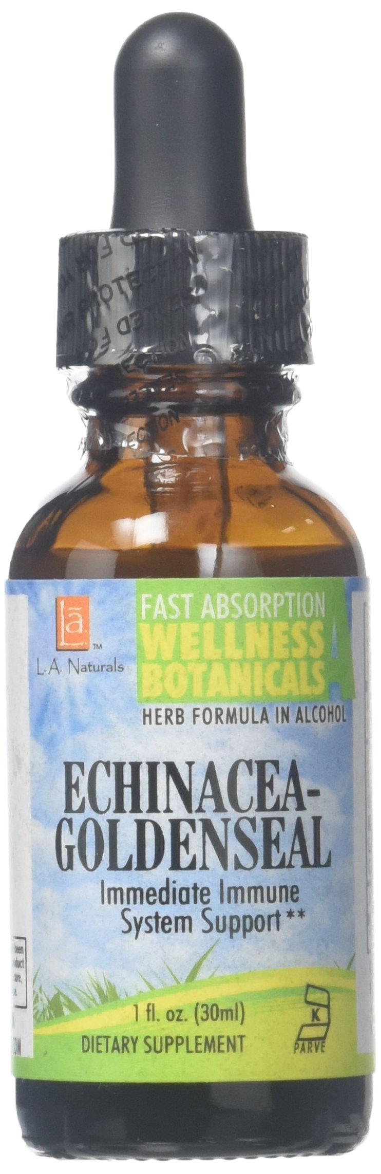 L A NATURALS Echinacea Goldenseal Complex, 0.02 Pound