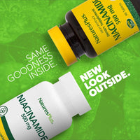 Thumbnail for NaturesPlus Niacinamide - 500 mg, 90 Tablets - High Potency Vitamin B3 Supplement - Vegetarian, Gluten Free - 90 Servings