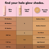 Thumbnail for e.l.f. Halo Glow Skin Tint SPF 50, Tinted Moisturizer For Light, Buildable Coverage, Creates A Natural Glow, Vegan & Cruelty-Free, 11 Tan Warm