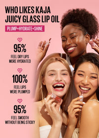 Thumbnail for Kaja Juicy Glass Lip Plumping Oil | 08 Cherry Cola | Hydrating, Feel Plumped and Lightweight with Vitamin Tree Fruit Oil, Vegan, Cruelty-Free, Clear Tint Stain Shine Gloss Plumper, Mother's Day