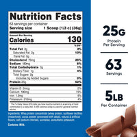 Thumbnail for Nutricost Whey Protein Concentrate (Chocolate) 5LBS