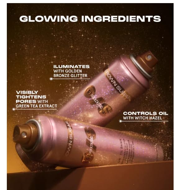 Image 2 of Brown Sugar Glitter Setting Spray Waterproof & Long-lasting by ONE/SIZE