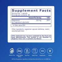Thumbnail for Pure Encapsulations Magnesium (Glycinate) - Supplement to Support Stress Relief, Sleep, Heart Health, Nerves, Muscles, and Metabolism* - with Magnesium Glycinate - 90 Capsules