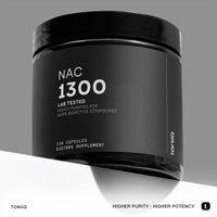 Thumbnail for Toniiq 1300mg NAC - 4 Month Supply - Min. 98%+ Tested Purity - Ultra High Strength Bioavailable NAC Cysteine Supplement - 240 Vegetarian N Acetyl Cysteine Capsules -Lab Tested TQ
