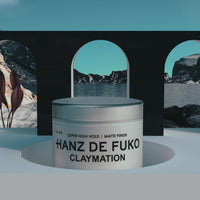 Thumbnail for Hanz de Fuko Claymation – Premium Men’s Hair Styling Clay – Super High Hold, Matte Finish – 2 oz