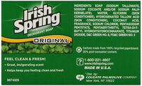 Thumbnail for (PACK OF 3 BARS) Irish Spring ORIGINAL SCENT Bar Soap for Men& Women. 12-HOUR ODOR / DEODORANT PROTECTION! For Healthy Feeling Skin. Great for Hands, Face & Body! (3 Bars, 3.75oz Each Bar)