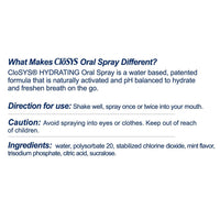 Thumbnail for CloSYS Oral Breath Spray, 0.31 Ounce (3 Count), Mint, Sugar Free, pH Balanced, Fights Bad Breath