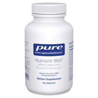 Thumbnail for Pure Encapsulations Nutrient 950 Without Copper & Iron | Hypoallergenic Multi-Vitamin/Mineral Formula for Optimal Health* | 90 Capsules