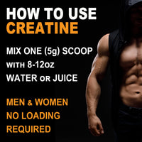 Thumbnail for It's Just! - Creatine Monohydrate Powder, Pure Creatine Powder, Made in USA, 3rd Party Lab Tested, 5g Per Serving, Scoop Included, No Fillers, No Added Flavor (Unflavored, 500g / 100 Servings)