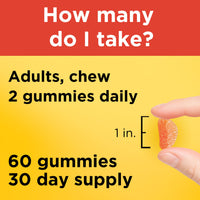 Thumbnail for Nature Made Extra Strength Dosage Vitamin C 500 mg per serving, Dietary Supplement, Vitamin C Gummies for Immune Support, 60 Gummies, 30 Day Supply