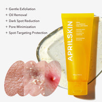 Thumbnail for APRILSKIN Calendula Flower-Infused Facial Peel Off Mask, 3.52 fl. oz, PHA, BHA & Niacinamide gently exfoliates, removes impurities, improves uneven skin tone, and minimizes pores, Korean Skincare