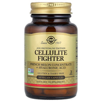Thumbnail for Solgar Cellulite Fighter Skin Vitamin and Mineral Supplement, Support Smooth Skin with French Melon Concentrate, Hyaluronic Acid and Vitamin C Supplement, Age-Defying Nutrition for Women, 30 Servings