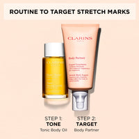 Thumbnail for Clarins Body Partner Stretch Mark Expert | Award-Winning | Stretch Mark Cream For Pregnancy and Weight Fluctuations | Tested and Recommended By Pregnant Women | Fragrance Free | Minimal Ingredients