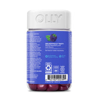 Thumbnail for OLLY Extra Strength Sleep Gummy 5 mg Melatonin, L-Theanine, Chamomile, Lemon Balm Extracts, Sleep Aid, BlackBerry Flavor - 90 Count