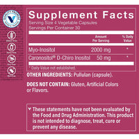 Thumbnail for The Vitamin Shoppe Myo & D-Chiro Inositol 40:1 - Hormone Balance & Ovarian Support | PCOS Wellness | 120 Vegetable Capsules | Women's Health