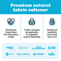 Thumbnail for Smart Sheep Wool Dryer Balls - 6-Pack - XL Premium Natural Fabric Softener Award-Winning - Wool Balls Replaces Dryer Sheets - Wool Balls for Dryer - Laundry Balls for Dryer
