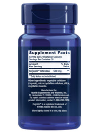 Thumbnail for Life Extension Citicoline (CDP-Choline) - Citicoline Supplement for Brain & Cognitive Health, Focus, Attention, Memory Function - Non-GMO, Gluten Free, Vegetarian - 60 Capsules