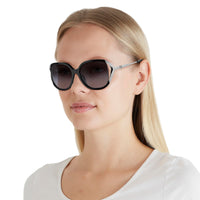 Thumbnail for COACH Sunglasses HC 8396 U 50028G Cr620 Black Grey Gradient