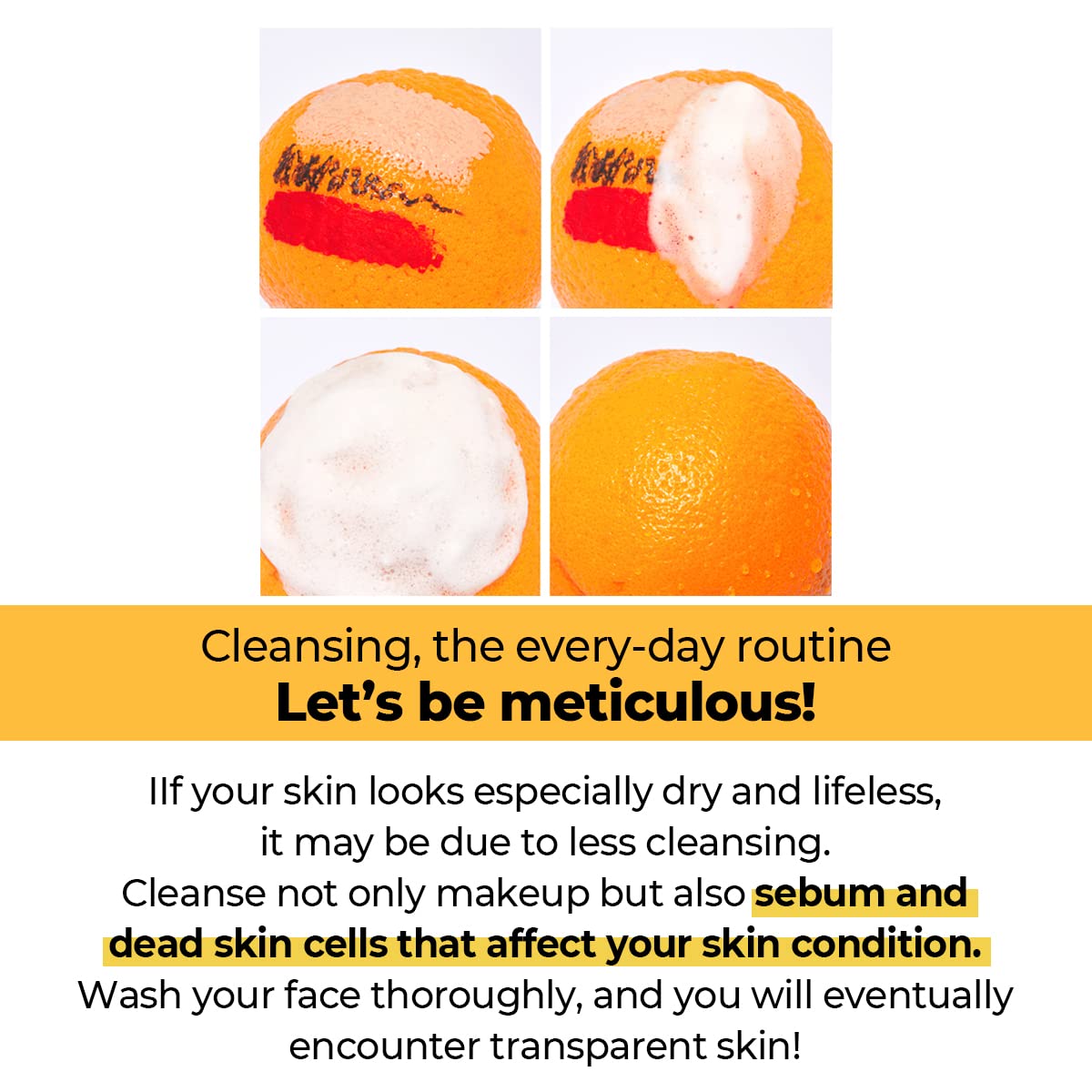 numbuzin No.2 Cleansing Foam | Deep Clean Fresh Cream Cleanser | Foam Cleanser, Gentle Exfoliation, Deep Cleansing, Natural Ingredients | Blackheads, Excess Oil, Dead Skin Cells | 4.05 fl. oz.