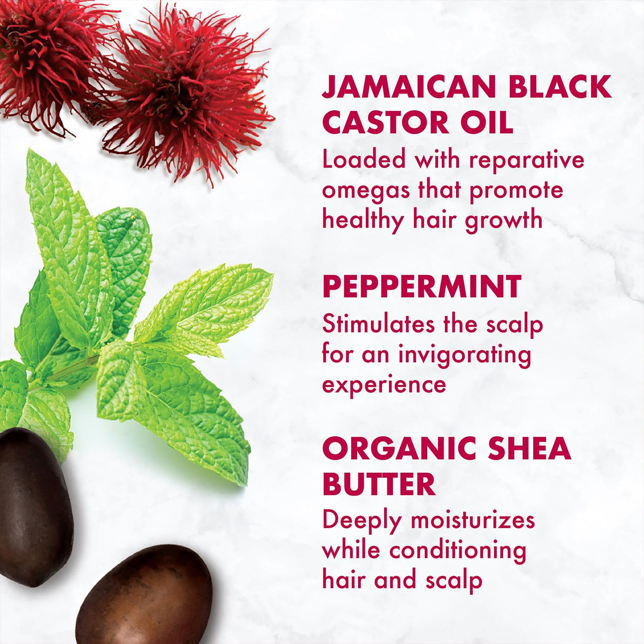 SheaMoisture Leave-In Conditioner 3-Pack – Jamaican Black Castor Oil Strengthen & Restore Formula for Hair Repair, Frizz Control, 11.5 Oz Ea
