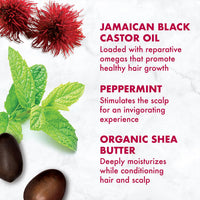 Thumbnail for SheaMoisture Leave-In Conditioner 3-Pack – Jamaican Black Castor Oil Strengthen & Restore Formula for Hair Repair, Frizz Control, 11.5 Oz Ea