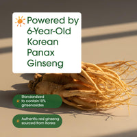 Thumbnail for NatureBell Panax Korean Red Ginseng - 240 Softgels - 2,250mg High Strength Herbal Vitality Support* - Standardized 10% Ginsenosides from Six-Year-Old Ginseng Root - Energy & Immune Support*