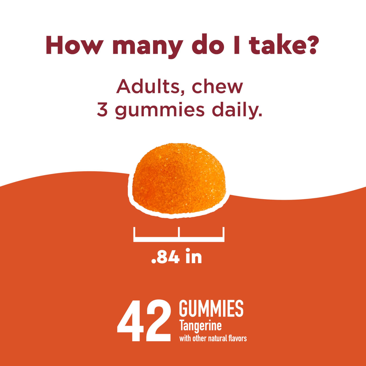 Nature Made Wellblends ImmuneMAX Gummies, Vitamin C, Zinc, and Vitamin D3, Immune Support Supplement, 42 Tangerine Flavor Gummies