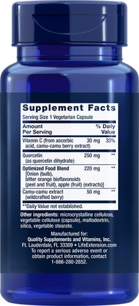 Thumbnail for Life Extension Optimized Quercetin Capsules, 60 Vegetarian Capsules (Pack of 3)