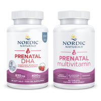 Thumbnail for Nordic Naturals Prenatal Starter Pack - Prenatal DHA and Prenatal Multivitamin Tablets