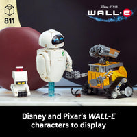 Thumbnail for LEGO Disney & Pixar Wall-E & EVE Building Set for Adults, Ages 18+ - Home Office, Book Shelf, or Room Decor for Disney Fans - Gift Ideas for Men & Women - 43279