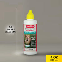 Thumbnail for Durvet 011-1165 No-Bite Flea & Tick Ear Mite Control, 4 oz