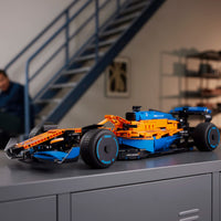 Thumbnail for LEGO 42141 Technic McLaren Formula 1 2022 Replica Race Car Model Building Kit, F1 Motor Sport Set Birthday Gift Idea for Adults, Men, Women, Him, Her, Husband, Collectible Home Decor