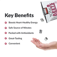 Thumbnail for Force Factor Total Beets Soft Chews with Beetroot, Nitrates, L-Citrulline, Grapeseed Extract, and Antioxidants, Healthy Energy Supplement with Elite Ingredients, Heart Health Superfood, 60 Chews
