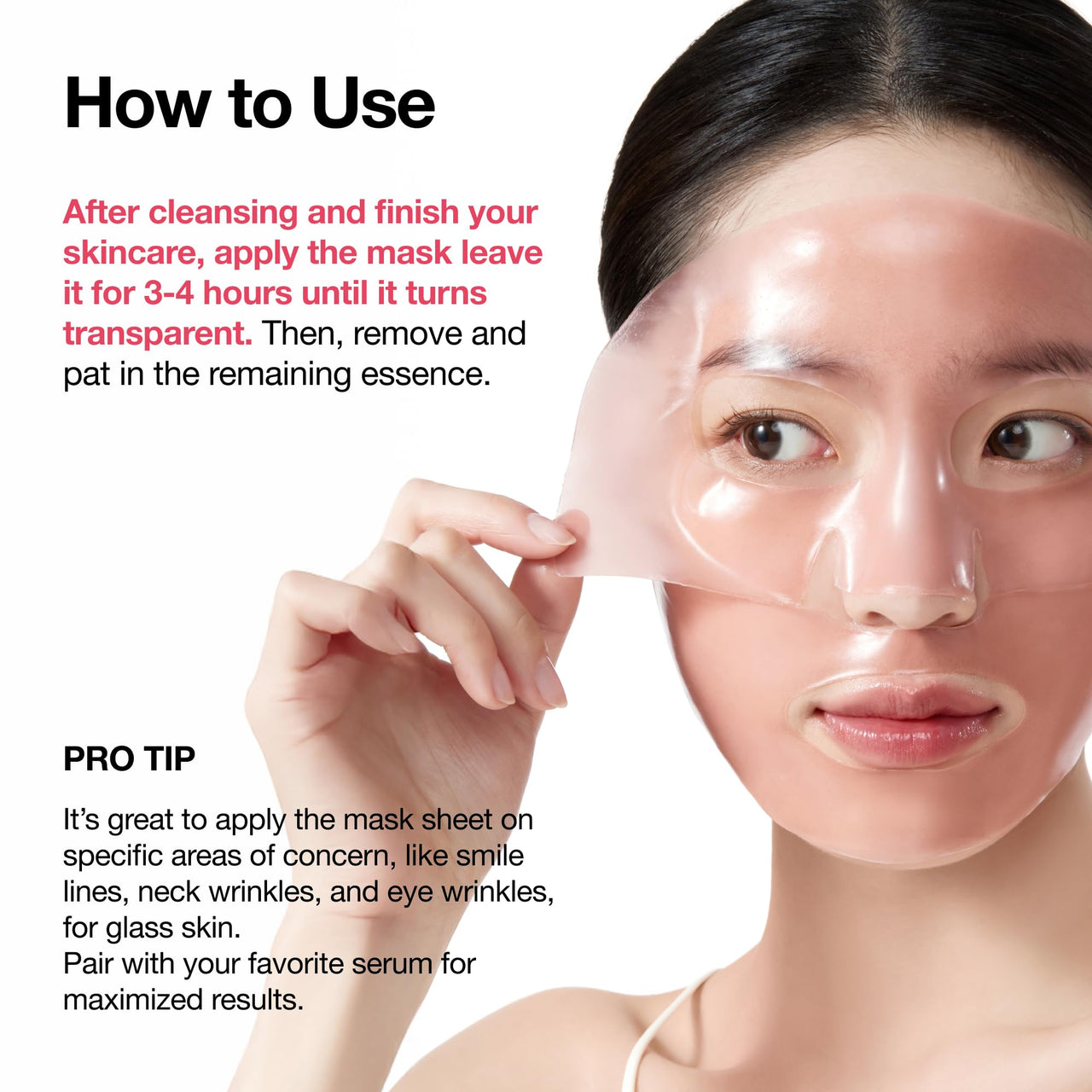 ANUA Peach 70 Niacin Brightening Collagen Mask, Overnight Face Mask for Glass Skin, Niacinamide, Collagen Facial Mask, Glow up with Hydration, Natural Color, Korean Skin Care (38g, 4ea)