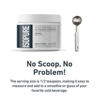Thumbnail for Isopure Bovine Colostrum Supplement Powder, Gently Processed, 90 Servings