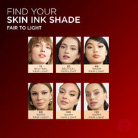 Thumbnail for L'Oreal Paris Infallible Skin Ink 2-in-1 Foundation Concealer Hybrid Face Makeup, up to 48HR Transfer-Resistant with Medium Coverage, 125 Light Warm