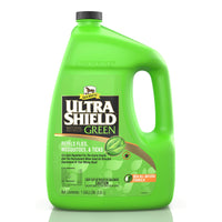 Thumbnail for Absorbine UltraShield Green All-Natural Fly & Insect Repellent for Horses & Dogs, Essential Oils Repel & Control, 128oz Bottle, No Sprayer