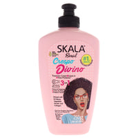 Thumbnail for SKALA Crespo Divino 3 in 1 Leave In Conditioner for Curly & Transitioning Hair, Vegan Leave In Hair Cream for Hydration Care, Curl Definition & Heat Protection, No Parabens or Silicones, 250 g