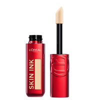 Thumbnail for L'Oreal Paris Infallible Skin Ink 2-in-1 Foundation Concealer Hybrid Face Makeup, up to 48HR Transfer-Resistant with Medium Coverage, 125 Light Warm