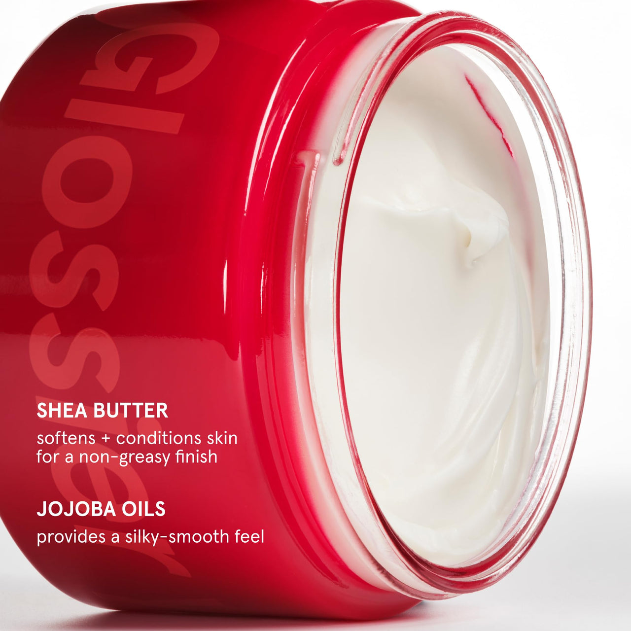 Glossier Crème de You Dry-Touch Body Butter - Signature You Fragrance Scented Body Cream for Dry Skin & 24 Hour Hydration - Shea Butter & Jojoba Oil - Warm & Spicy - Dermatologist-Tested, Vegan, 215ml
