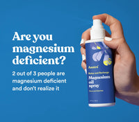 Thumbnail for ASUTRA Magnesium Oil Spray, 4 fl oz (Pack of 2)- Topical Magnesium, Rapid Absorption, Pure, Odorless and Non-Greasy, Magnesium Derived from Zechstein Seabed