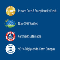 Thumbnail for Nordic Naturals ProOmega 2000-D - Fish Oil, 1125 mg EPA, 875 mg DHA, 1000 IU Vitamin D3, Cardiovascular, Neurological, Eye, and Immune Health, Lemon Flavor, 60 Soft Gels