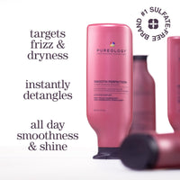 Thumbnail for Pureology Smooth Perfection Conditioner - For Frizzy and Color Treated Hair, Detangles & Controls Frizz, Sulfate-Free & Vegan, 9 Fl Oz