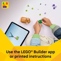 Thumbnail for LEGO Creator 3 in 1 Cute Hamster with a Flower Building Toy for Girls & Boys, Ages 7+ - Kids Build a Hamster, Hedgehog or Eagle Animal Figure - Gift Idea for Birthdays - 31376