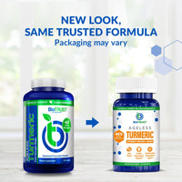 Thumbnail for BioTrust Ageless Turmeric Supplement - CurcuWIN Turmeric Curcumin with Ginger Extract - 46x More Bioavailable, High Absorption, Long Lasting - Antioxidant Support (60 Capsules)