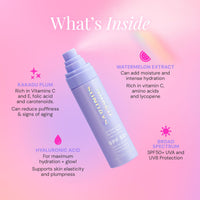 Thumbnail for Naked Sundays SPF 50 Hydrating Glow Face Mist - Daily Sunscreen Spray & Makeup Setting Spray with Hyaluronic Acid, Lightweight, Non-Greasy & Hydrating, 75ml