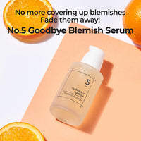 Thumbnail for numbuzin No.5 Serum | Goodbye Blemish Serum | for Acne Scars with Vitamin C, Niacinamide, Antioxidant | Lightweight Gel, Korean Skincare for Face | 1.69 fl. oz.