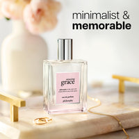 Thumbnail for philosophy amazing grace eau de parfum - clean & floral women's perfume - with notes of bergamot, lily of the valley & musk - long lasting fragrance - 2 fl oz